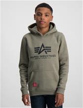 Bild Alpha Industries, Basic Hoody, Grön, Huvtröjor/Hoodies till Kille, 16 år