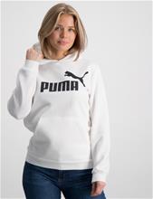 Bild Puma, ESS Big Logo Hoodie FL B, Vit, Huvtröjor/Hoodies till Tjej, 152 cm