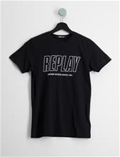 Bild Replay, T-Shirt, Svart, T-shirts till Kille, 16 år