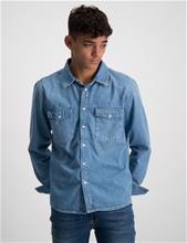 Bild Gant, D2. OVERSIZED DENIM SHIRT, Blå, Skjortor till Kille, 170 cm