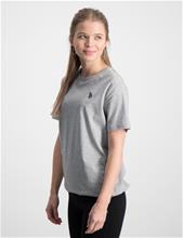 Bild U.S. Polo Assn., Classic Jersey T-Shirt, Grå, T-shirts till Tjej, 9-10 år