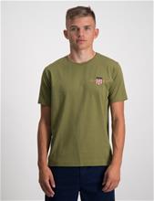 Bild Gant, ARCHIVE SHIELD EMB SS T-SHIRT, Grön, T-shirts till Kille, 170 cm