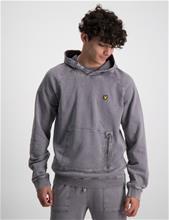 Bild Lyle & Scott, Acid Wash BB OTH Hoodie, Grå, Huvtröjor/Hoodies till Kille, 15-16 år