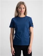 Bild Calvin Klein, BADGE RIB FITTED TOP, Blå, T-shirts till Tjej, 16 år