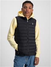 Bild U.S. Polo Assn., Thin Bellow Gilet, Svart, Västar till Kille, 14-15 år