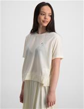 Bild Fila, TANNA tee with pleated back, Cremefärgad, T-shirts till Tjej, 158-164 cm