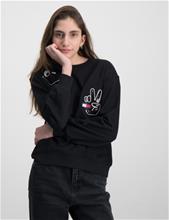 Bild Tommy Hilfiger, SPARKLE EMBROIDERY CN, Svart, Tröjor/Sweatshirts till Tjej, 12 år