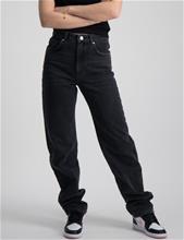 Bild Gina Tricot Young, Straight 90s jeans, Svart, Jeans till Tjej, 134 cm