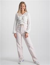 Bild Gina Tricot Young, Straight 90s slit jeans, Rosa, Jeans till Tjej, 158 cm