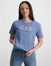 Bild EA7 Emporio Armani, T-SHIRT, Blå, T-shirts till Tjej, 140 cm