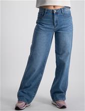 Bild Grunt, Wide Leg Premium Blue, Blå, Jeans till Tjej, 170 cm