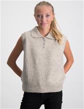 Bild Grunt, Camille Knit Vest, Beige, Tröjor/Sweatshirts till Tjej, 182-188