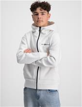 Bild Sail Racing, JR RACE HEAVY ZIP HOOD, Vit, Huvtröjor/Hoodies till Kille, 130 cm