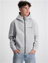 Bild Sail Racing, JR RACE HEAVY ZIP HOOD, Grå, Huvtröjor/Hoodies till Kille, 160 cm