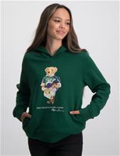 Bild Polo Ralph Lauren, Polo Bear & Big Pony Fleece Hoodie, Grön, Huvtröjor/Hoodies till Tjej, S