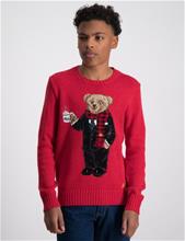 Bild Polo Ralph Lauren, COTTON/LINEN-LSCNLNYBEAR, Röd, Tröjor/Sweatshirts till Kille, S