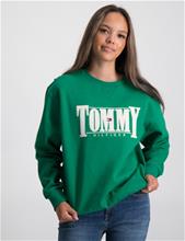 Bild Tommy Hilfiger, CORD APPLIQUE SWEATSHIRT, Grön, Tröjor/Sweatshirts till Tjej, 16 år