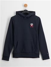 Bild Tommy Hilfiger, MONOGRAM HOODIE, Blå, Huvtröjor/Hoodies till Tjej, 16 år