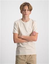 Bild Calvin Klein, CHEST LOGO TOP, Beige, T-shirts till Kille, 14 år