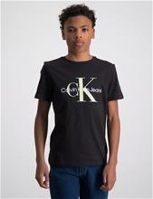 Bild Calvin Klein, MONOGRAM LOGO T-SHIRT, Svart, T-shirts till Kille, 10 år