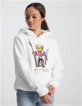 Bild Polo Ralph Lauren, Polo Bear Fleece Hoodie, Vit, Huvtröjor/Hoodies till Tjej, M