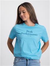 Bild Peak Performance, Jr Original Tee, Blå, T-shirts till Tjej, 170 cm