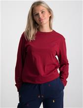 Bild Polo Ralph Lauren, Cotton Jersey Long-Sleeve Tee, Röd, T-shirts till Tjej, L