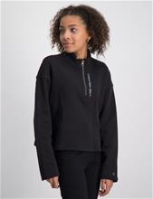 Bild Calvin Klein, CKJ LOGO ZIP UP HWK, Svart, Tröjor/Sweatshirts till Tjej, 16 år