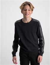 Bild Calvin Klein, INTARSIA TAPE SWEATER, Svart, Tröjor/Sweatshirts till Kille, 14 år
