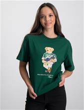 Bild Polo Ralph Lauren, Cotton Jersey Crewneck Tee, Grön, T-shirts till Tjej, XL