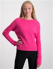 Bild RYVLS, Amelie Cable knit, Rosa, Tröjor/Sweatshirts till Tjej, 158-164 cm