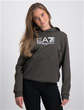 Bild EA7 Emporio Armani, FELPA, Grön, Huvtröjor/Hoodies till Tjej, 10 år