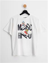 Bild Moschino, MAXI T-SHIRT, Vit, T-shirts till Unisex, 12 år