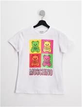 Bild Moschino, T-SHIRT SHORT SLEEVE, Vit, T-shirts till Unisex, 14 år