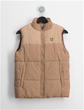 Bild Lyle & Scott, Heavy Puffer Gilet, Beige, Västar till Unisex, 8-9 år