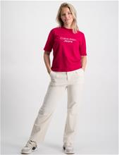Bild Calvin Klein, CUT SEAMS STACK LOGO T-SHIRT, Rosa, T-shirts till Tjej, 14 år