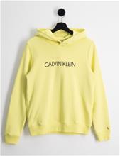 Bild Calvin Klein, INSTITUTIONAL LOGO HOODIE, Gul, Huvtröjor/Hoodies till Kille, 10 år