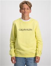 Bild Calvin Klein, INSTITUTIONAL LOGO SWEATSHIRT, Gul, Tröjor/Sweatshirts till Kille, 12 år