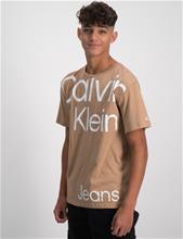 Bild Calvin Klein, BOLD INSTITUTIONAL LOGO T-SHIRT, Brun, T-shirts till Kille, 16 år