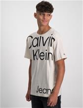 Bild Calvin Klein, BOLD INSTITUTIONAL LOGO T-SHIRT, Beige, T-shirts till Kille, 16 år