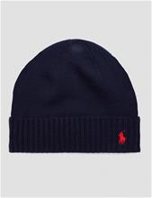 Bild Polo Ralph Lauren, Merino Wool Hat, Blå, Mössor till Unisex, One size