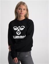Bild Hummel, hmlDOS SWEATSHIRT, Svart, Tröjor/Sweatshirts till Tjej, 146 cm