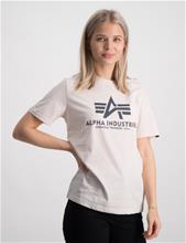 Bild Alpha Industries, Basic T, Cremefärgad, T-shirts till Tjej, 16 år
