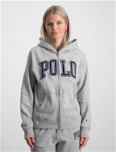 Bild Polo Ralph Lauren, Logo Fleece Hoodie, Grå, Huvtröjor/Hoodies till Tjej, M