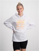 Bild Diesel, TJUSTLSHOODSLITS OVER T-SHIRT, Vit, Huvtröjor/Hoodies till Tjej, 12 år