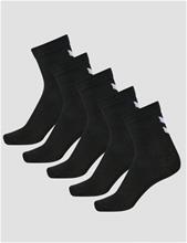 Bild Hummel, hmlMAKE MY DAY SOCK 5-PACK, Svart, Strumpor/Sockor till Unisex, 32-36