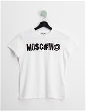 Bild Moschino, T-SHIRT SHORT SLEEVE, Vit, T-shirts till Tjej, 12 år