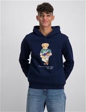 Bild Polo Ralph Lauren, Polo Bear Fleece Hoodie, Blå, Huvtröjor/Hoodies till Kille, S