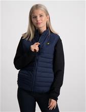 Bild Lyle & Scott, Leightweight Panel Gilet, Blå, Västar till Tjej, 9-10 år
