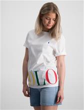 Bild Polo Ralph Lauren, Logo Cotton Jersey Tee, Vit, T-shirts till Tjej, XL